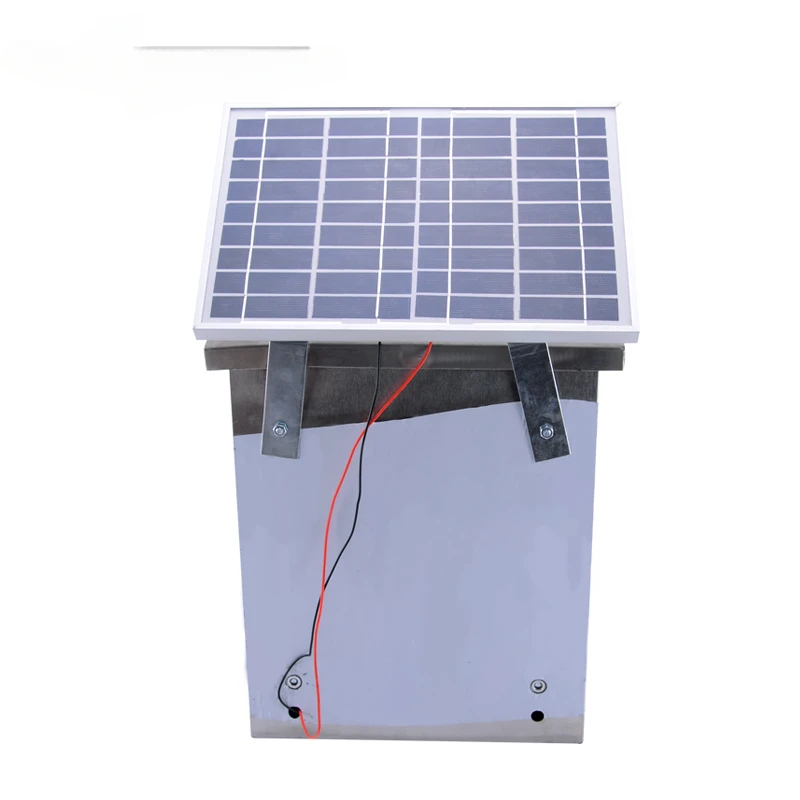 Imagem -03 - Cerca Elétrica Energer com Painel Solar Powered Farm Fence Charger 0.5 j