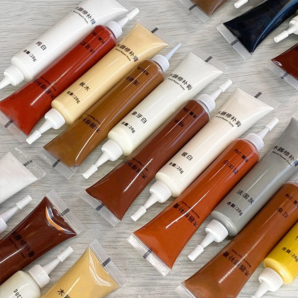 

1/2/3 шт. паста для ремонта дерева, 8-цветная многофункциональная деревянная мебель, средство для ремонта царапин для шкафа, стола, наполнитель для ремонта царапин