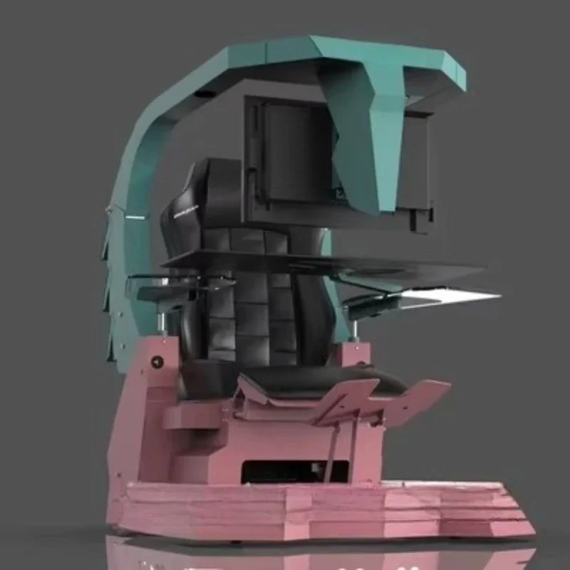 Electric boom structure zero gravity adjustment - calf plate lift - RGB - wireless charging