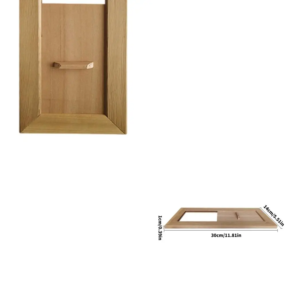  Durability Wooden Sauna Ventilation Panel Heat Humidity Resistant Safe Sauna Room Shutter Window Supply