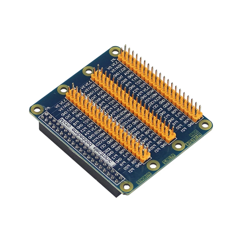 

Raspberry Pi GPIO Extension Board 1 to 3 40 Pin GPIO Module for Orange Pi PC Raspberry Pi 4B 3B+ 3B Zero 2 W Banana Pi