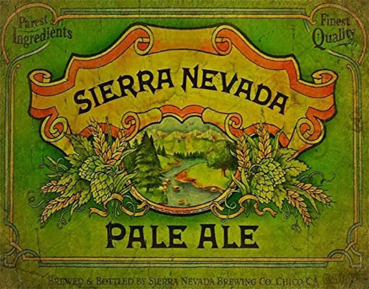 Tin Sign For Sierra Nevada Pale All Beer Metal Sign Poster Wall Plaque -Tin Sign 8 x 12 Inch