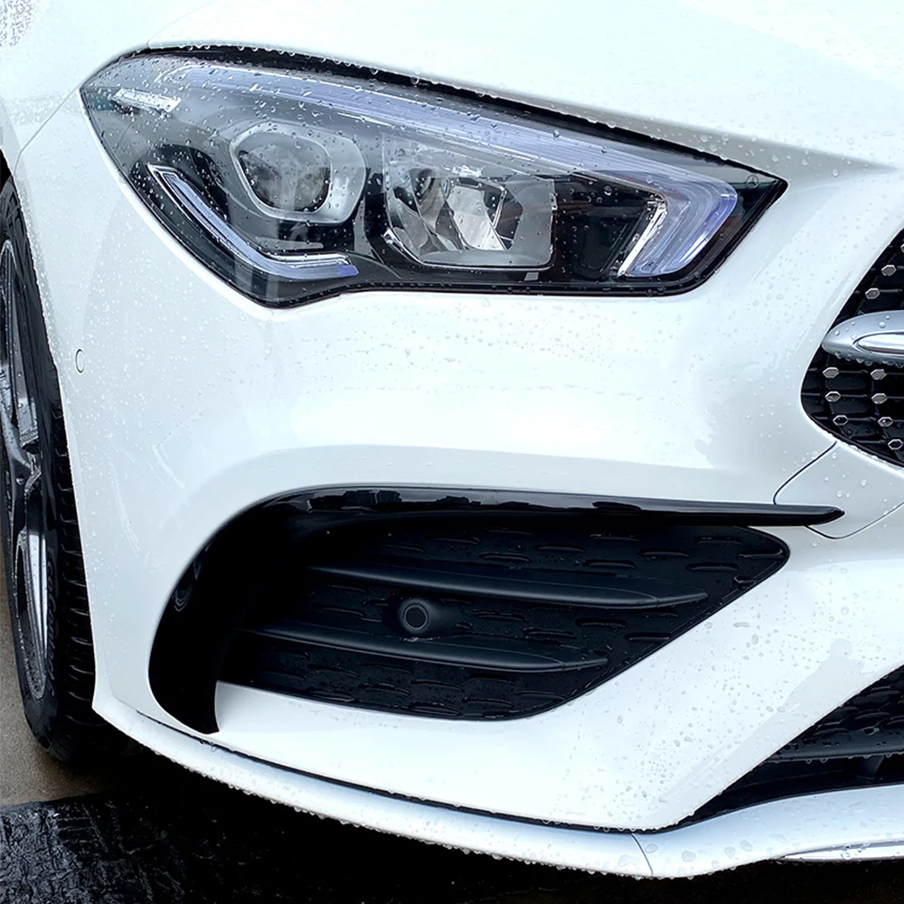 

Front Bumper Air Vent Cover Trim For Mercedes-Benz CLA-Class C118 CLA200 260 2020-2022 Intake Frame Spoiler Splitter