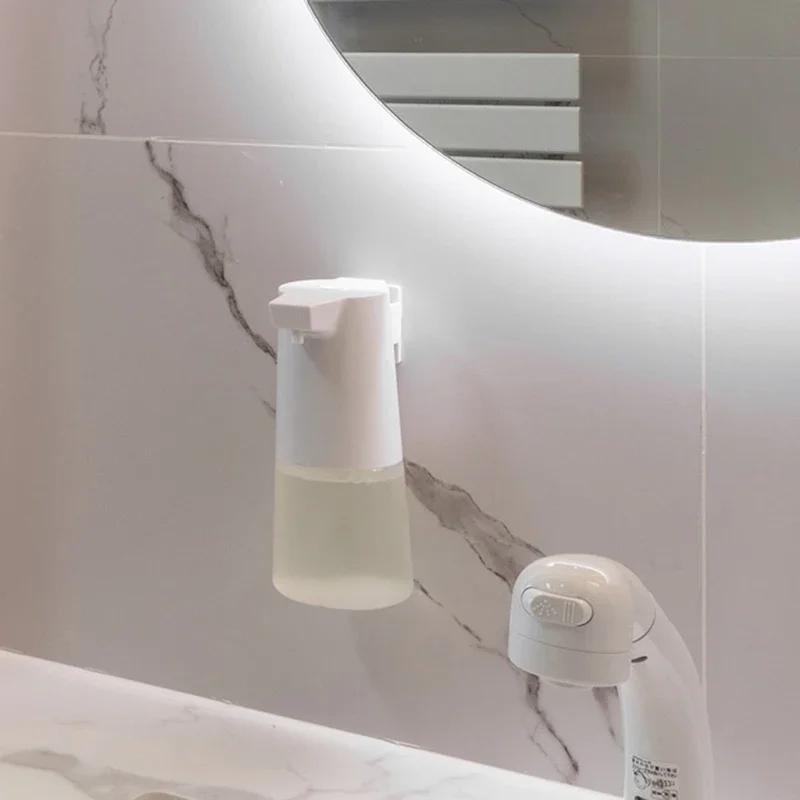 Dispenser di sapone unici estetici Dispenser automatici di sapone da bagno Schiuma ricaricabile Ducha Accessori Accessori per vasche da bagno