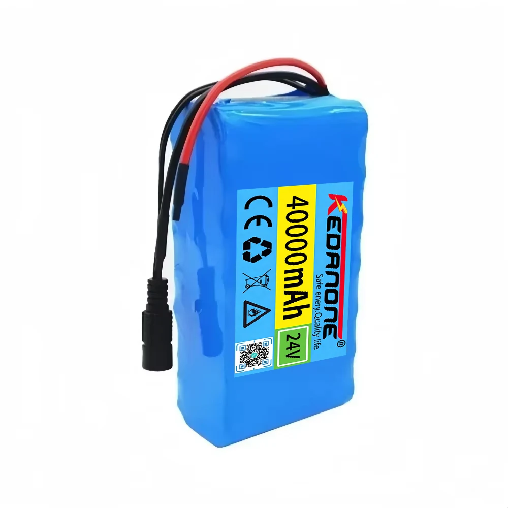 7S3P 24V Rollstuhl-Lithium-Batterie mit BMS, wiederaufladbar, 29,4V Ladegerät für Elektrowerkzeuge, Elektrorollstuhl, Spielzeugauto