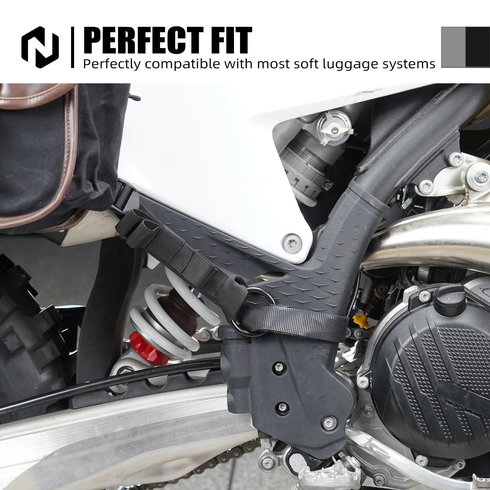 Motorrad ATV UTV Soft Bag Retention Ringe für Yamaha Tenere 700 XTZ700 BMW R1250GS R1200GS GSA KTM 790 890 Duke Adventure