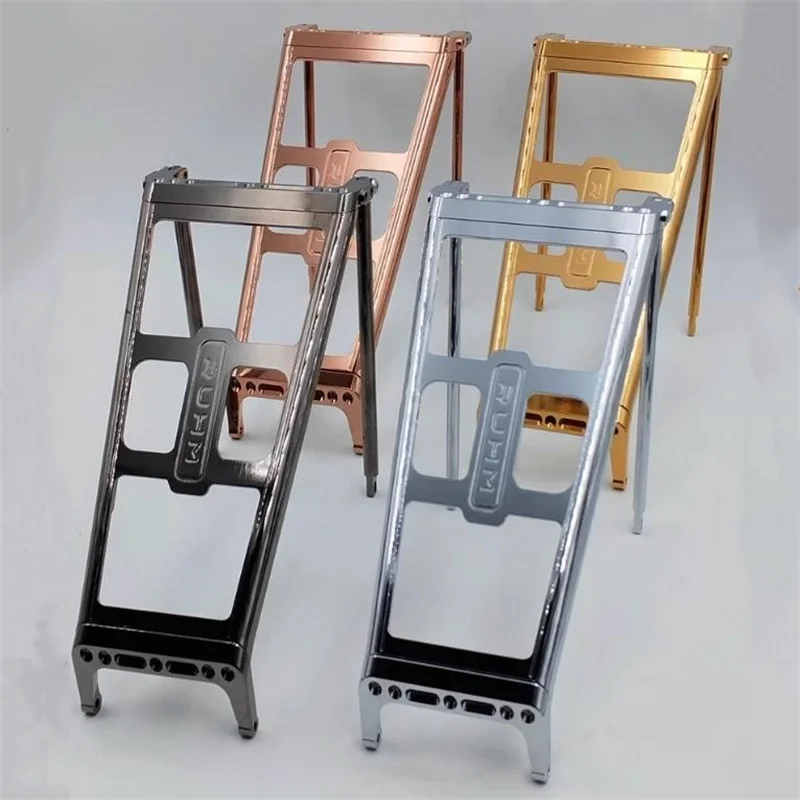 Ruhm Electroplating shelf A/C/P/T line for brompton Rear carrier frame