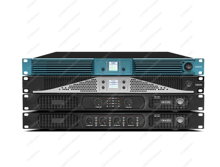 Digital high power two/four channel professional switching power supply amplifier family home KTV conference performance