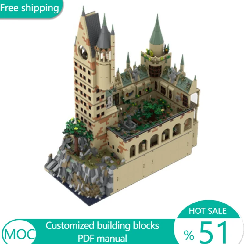 

5626 PCS Game Castle MOC Customize Modular Building Block Brick Creative Design Popular Design Model DIY Boys Assembly Toy Gift