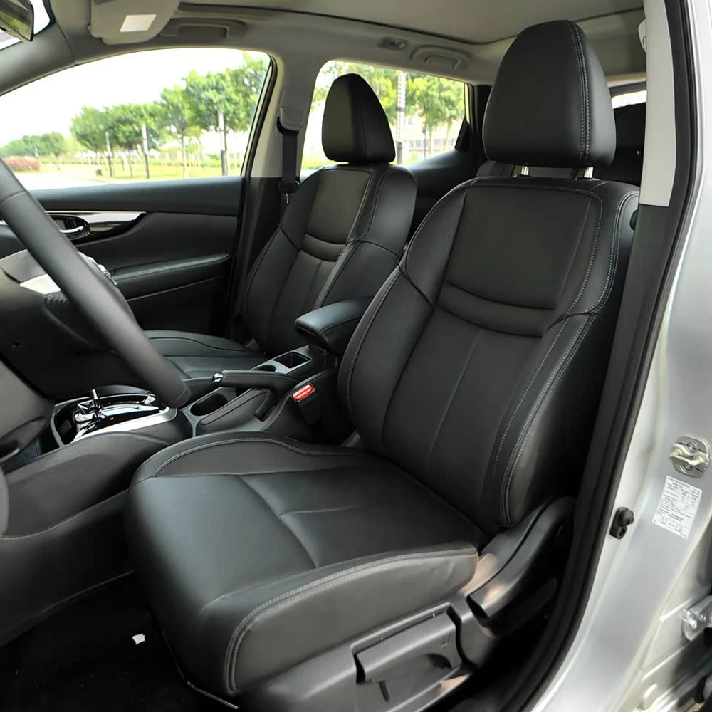 

Car Special Seat Cover For Nissan Qashqai 2016 2017 2018 PU Leather Seat Cushion Protector Car Seat Covers interior Accessories