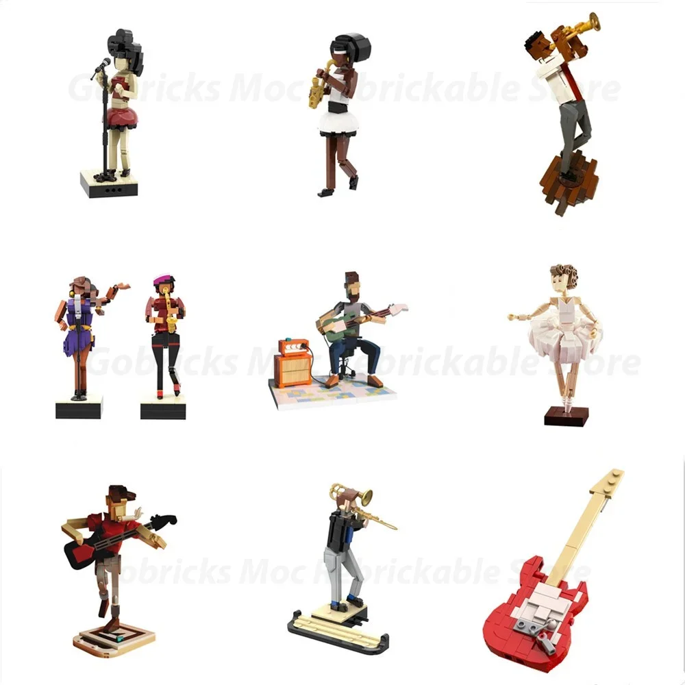 

MOC Building Blocks Amy Winehouse Singer Beautiful Kitsch Collection Perfect Gift For Music Fans Juguetes Children Birthday Gift