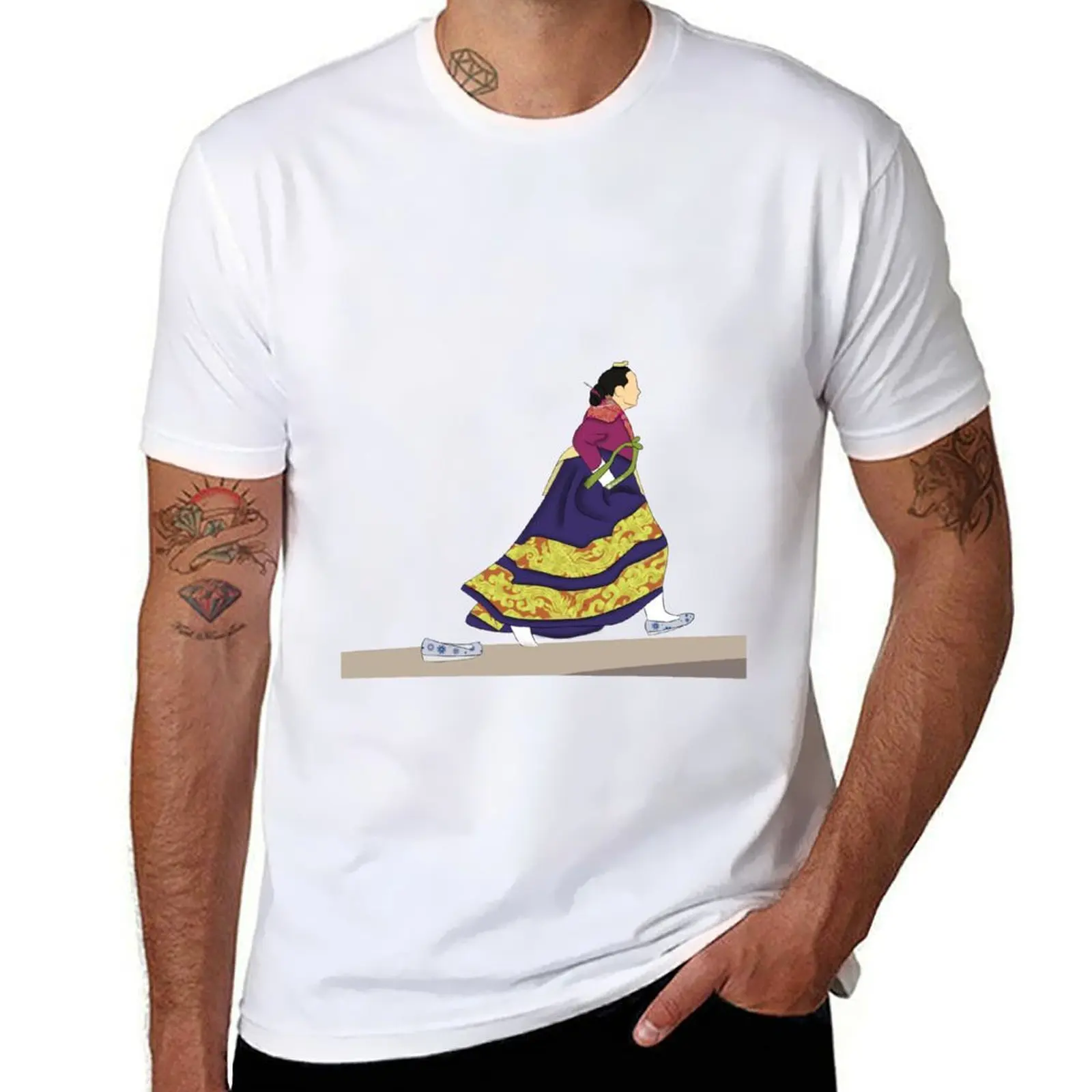 

Under the queen's umbrella T-Shirt t shirts for man pack cotton t shirt man cotton anime tshirt T-shirt