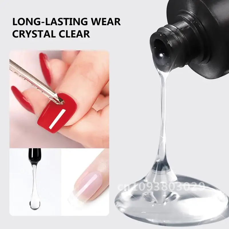 CHUNSHU Strong Base Top Coat 100ml Salon Refiller Nail Gel Polish Gel Dehydrator Gloss Lacquer Levelling Primer Gels Finish