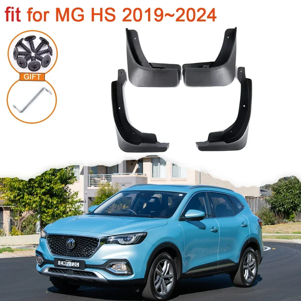 

For MG HS Luxury 2023 2022 MGHS 2021 PHEV 2020 2019 Plug-in EHS Front Car Mudflaps Mudguards Splash Guards Mud Flap Accessories