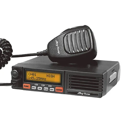 

AT-5189 Single band 66-88Mhz Mobile Radio UHF or VHF No-DTMF microphone 250 Channels