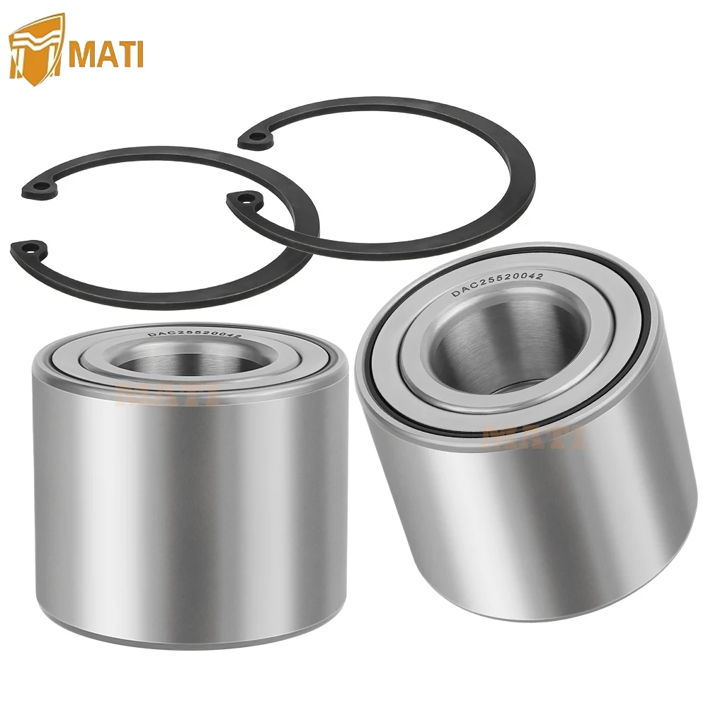 MATI Front&Rear Wheel Bearing Kit for Kawasaki Brute Force 750 650-4x4i KVF750 KVF650 2005-2023 92045-0095 92045-0094 92045-0102