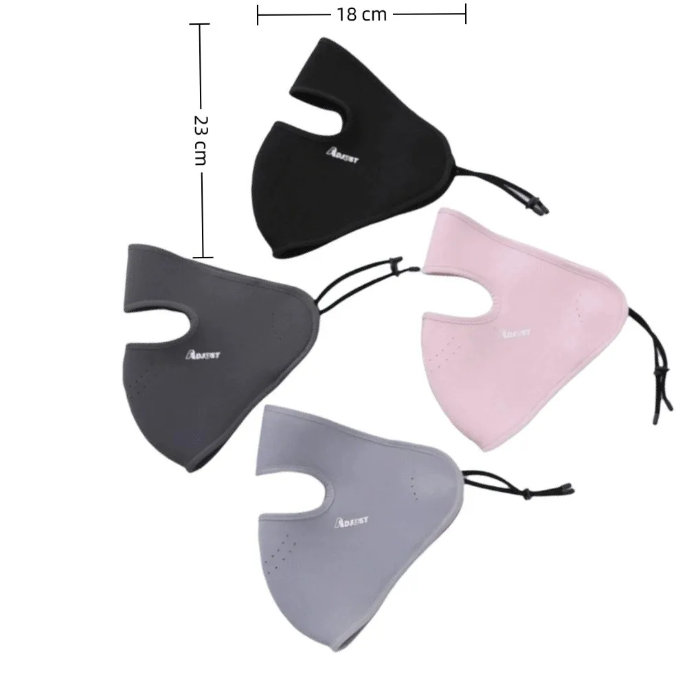 Maschera unisex autunno inverno Maschera calda anti-freddo a pieno facciale Maschera da ciclismo ispessita antivento Protezione per le orecchie
