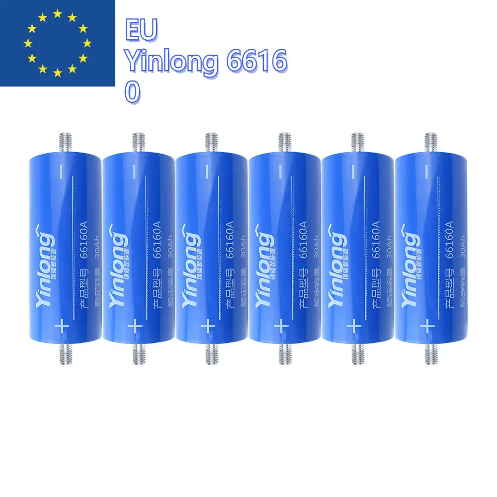 

YINLONG LTO 2.3V 30A 33A 35A 40A 45A Cylindrical Lithium Titanate Oxid Battery Cell 66160 Batterie Lto 51v 12v Lto Battery Pack
