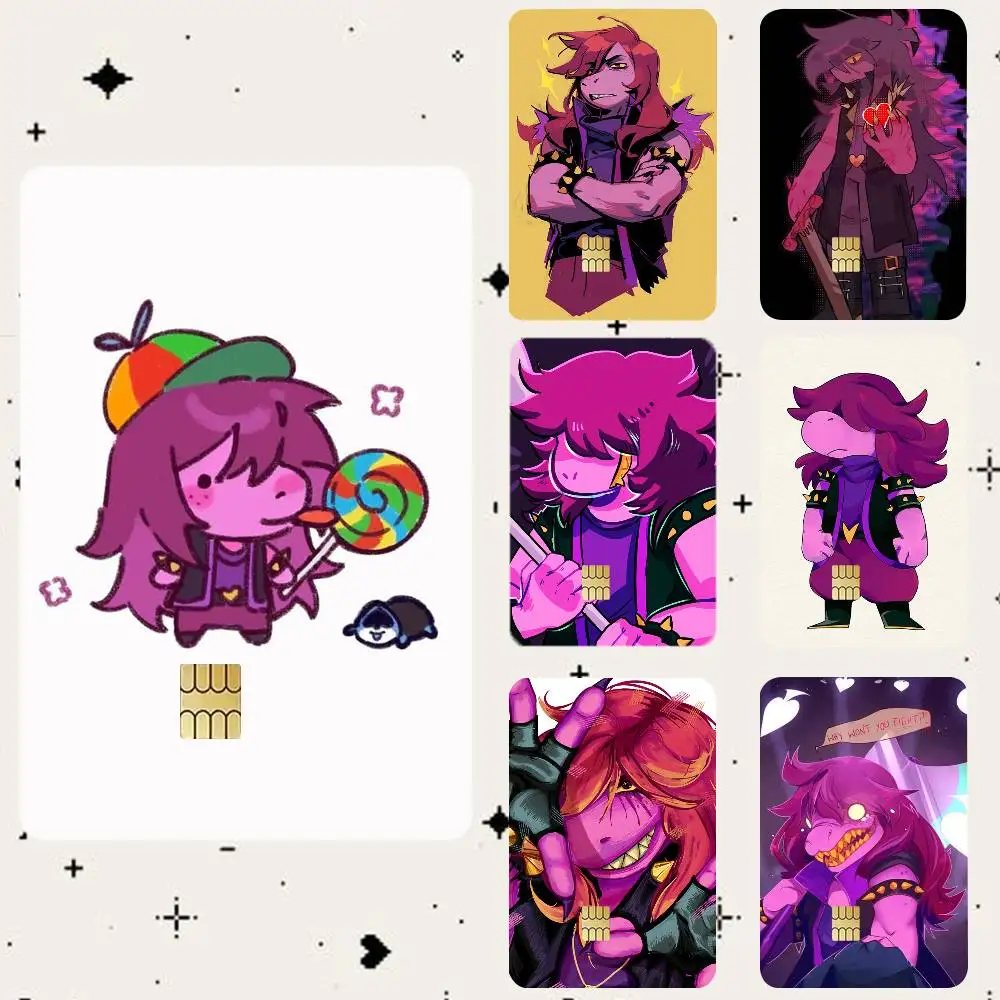 S-Susie  HD Waterproof Card Skins Protective Stickers for Credit Bank Game Cards