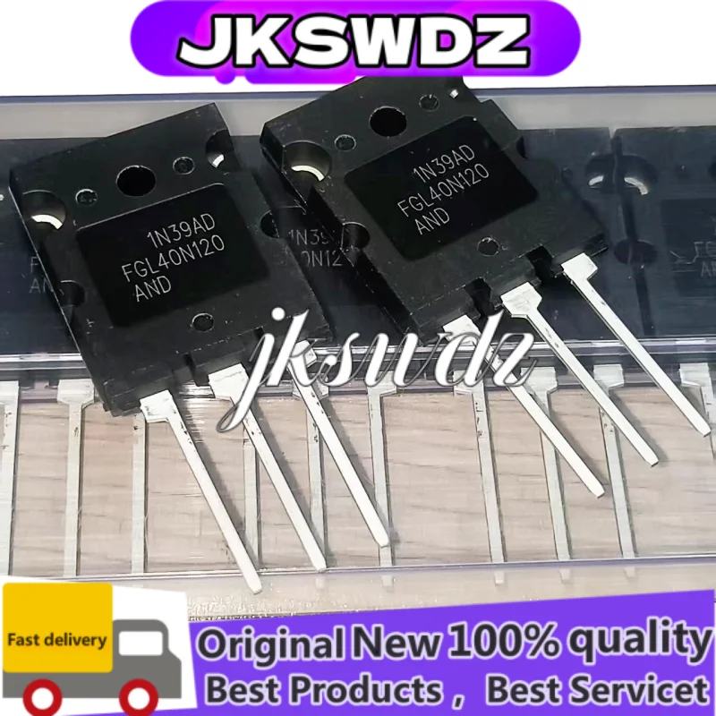

5pcs/lot new FGL40N120AND FGL40N120 40N120 TO-264 40A 1200V best quality in stock