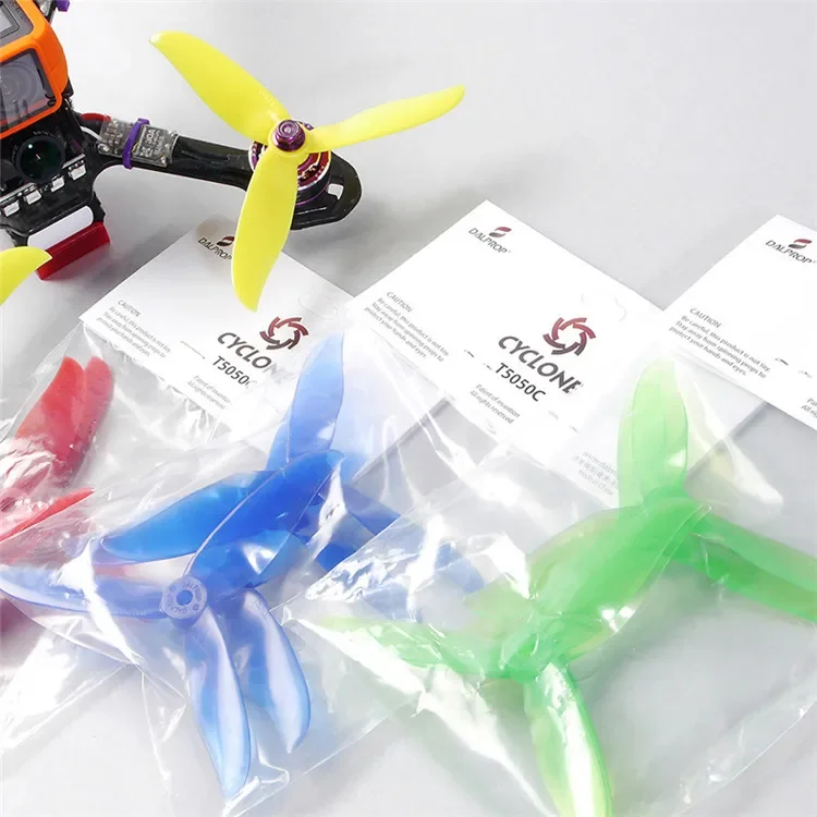 10 pair / 8 pair DALPROP CYCLONE T5050C T5050BN 5050 3Blade propeller for T-Motor motor FPV Freestyle Drone Chameleon RC Racing