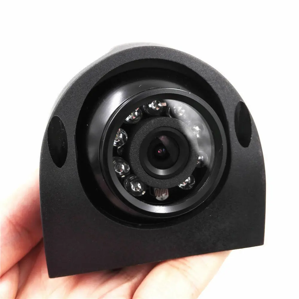iPoster 4PIN Aviation Connector AHD 1080P Side Rear View Camera 9 IR LEDs Waterproof For Truck MDVR Recorder System