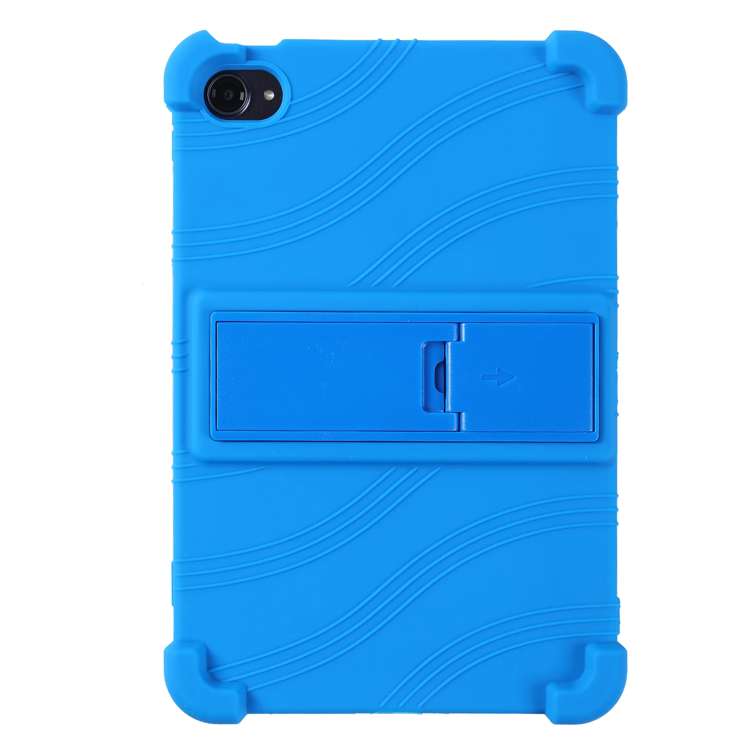 For Xiaomi Redmi K Pad 2 Case Adjustable Kickstand Silicone Tablet Protective Cover - Blue