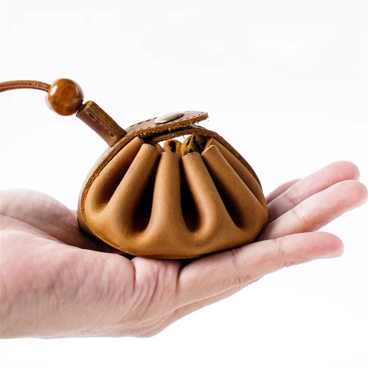HHTL Vintage Medieval Artificial Leather Dice Bag - Drawstring Pouch for , Game Role Playing Games, Coin Storage