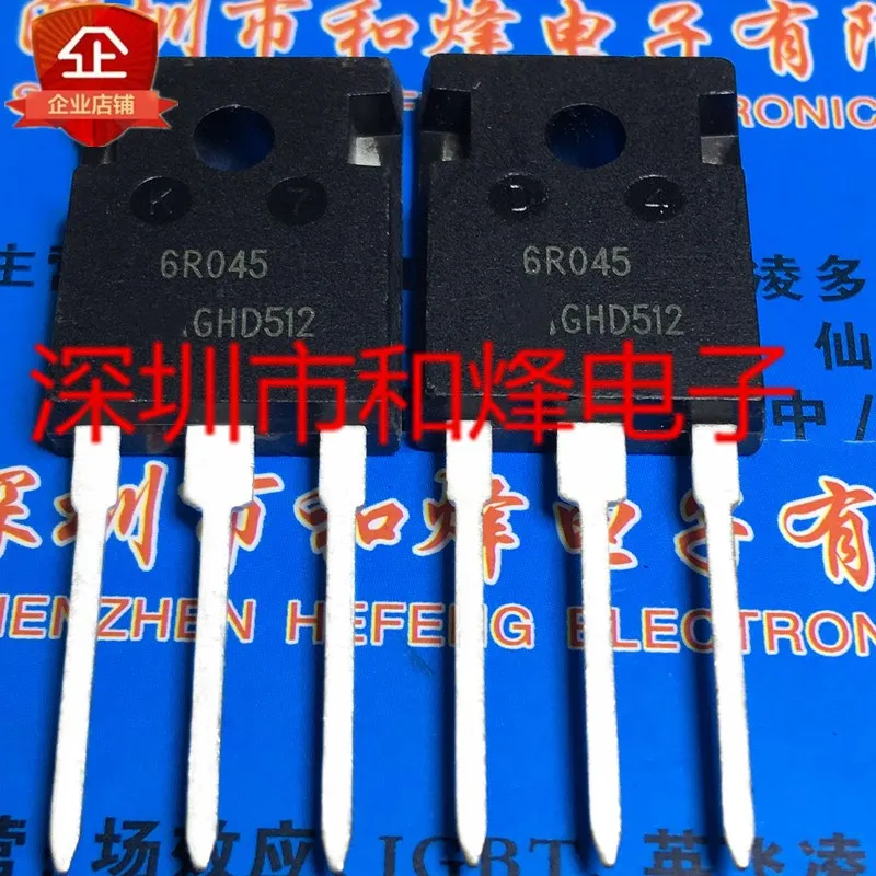 Original New 2PCS/  IPW60R045 IPW60R045CP 6R045  HUF75344G3 75344G TO-247 TO247