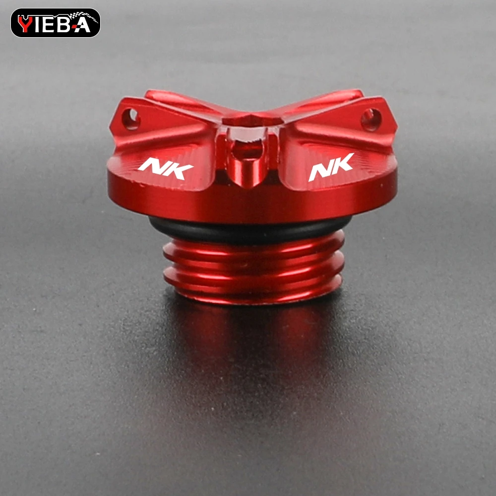 ل CFMOTO CF MOTO 800NK 650NK 450NK 250NK 150NK 350NK دراجة نارية M19 * 2.5 زيت المحرك كوب الوقود حشو خزان غطاء تغليف الملحقات