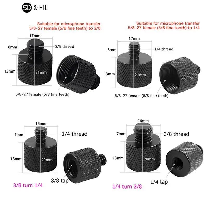 Support de montage pour équipe, 1/4, 3/8,