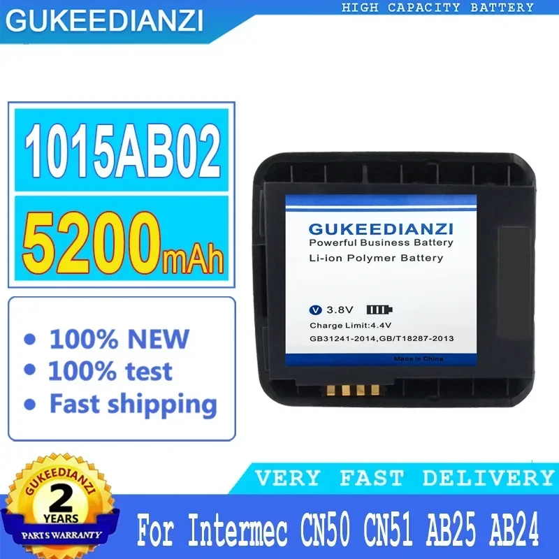 

Сменный аккумулятор большой емкости 5200 мАч 1015AB02 для Intermec CN50 CN51 AB25 AB24, портативный аккумулятор