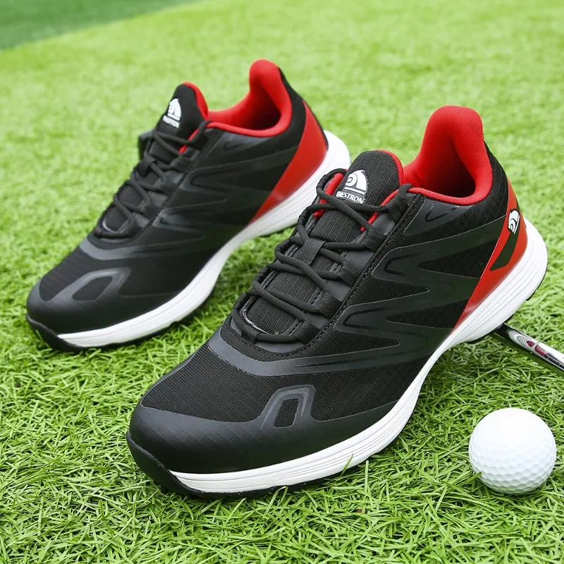 Original Brand Golf Shoes for Men Comfortable Athletic Shoes for Men Anti-Slip Walking Shoes Men Professional Golf Training Man