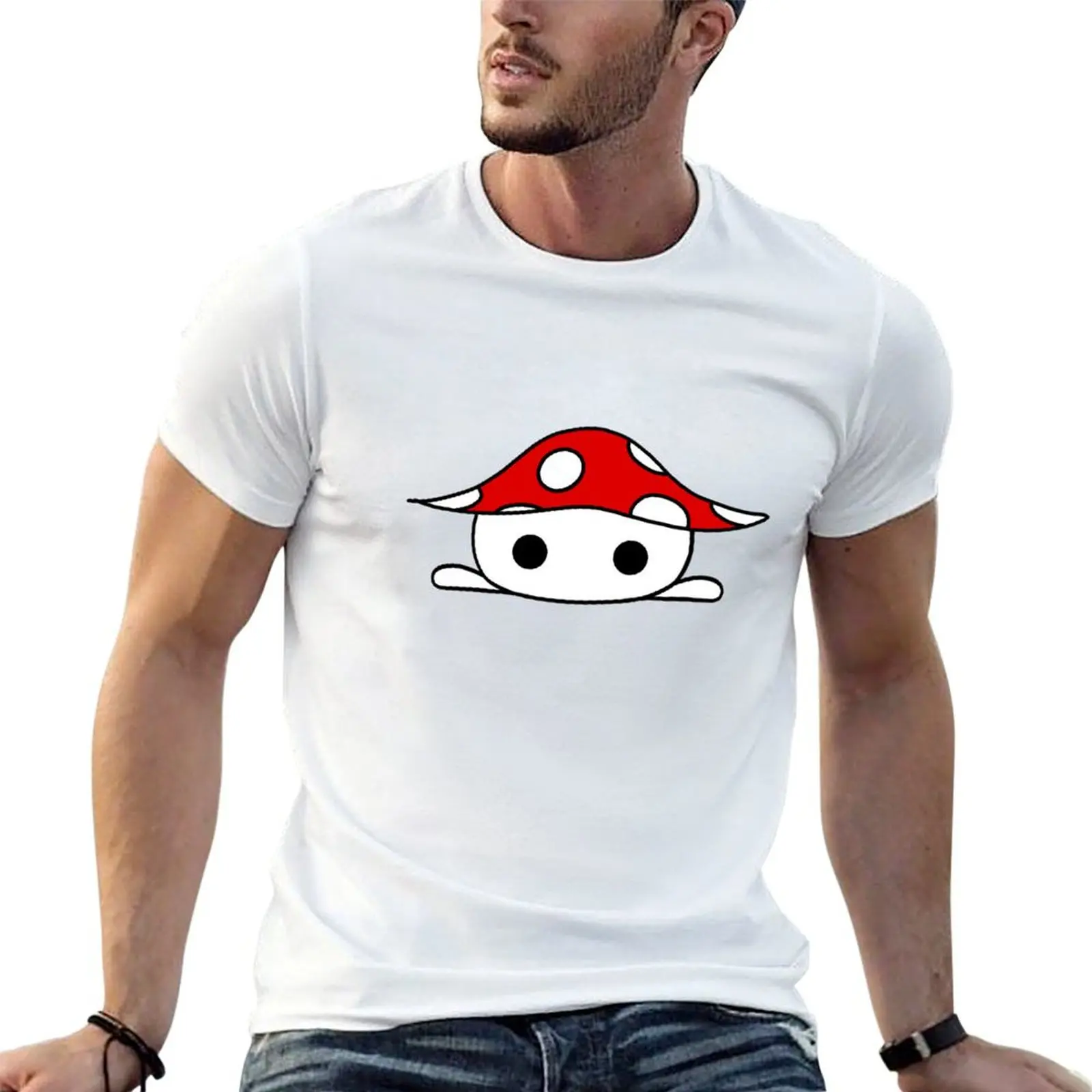 Lil 'Shroom T-Shirt Basic Comfort Fit T-Shirt for Men