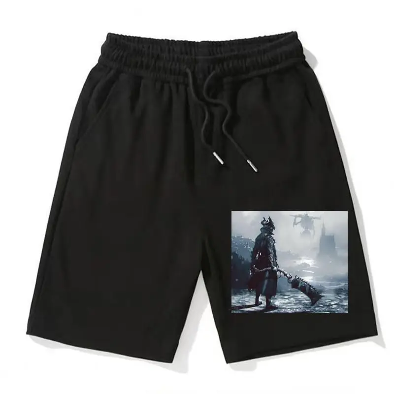 

Новинка 2023 года, шорты Dark Soul, мужские летние спортивные штаны с обычными карманами, трендовые повседневные модные брюки с пятью точками, шорты для пар