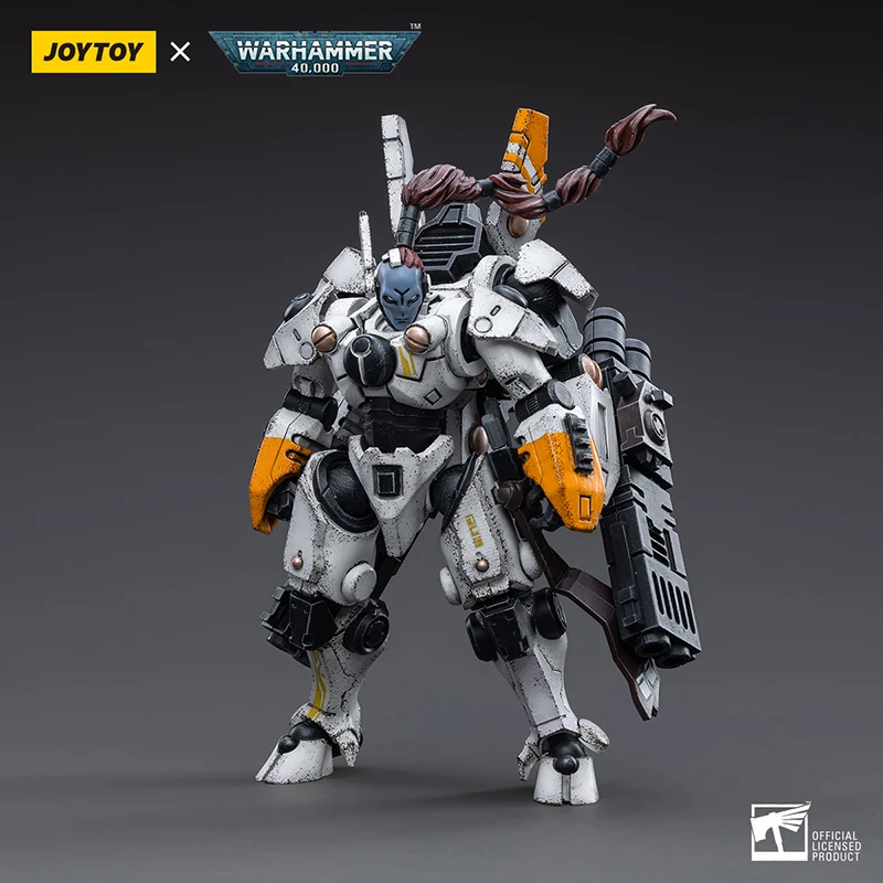 JOYTOY Action Figure Warhammer 40K T'auEmpire Commander Shadowsun 1:18 ตัวเลขรุ่น Mecha ของเล่นคอลเลกชันเครื่องประดับ