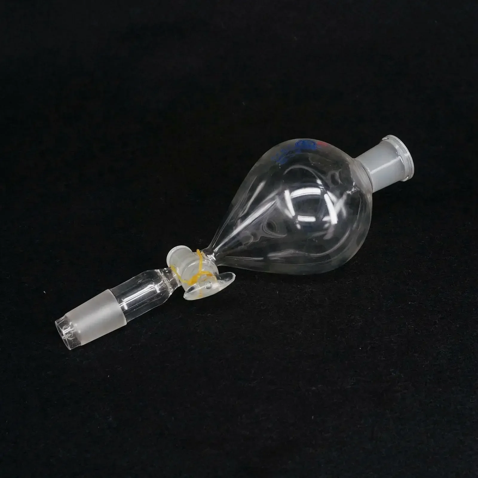 60ml 125ml 14/23 19/26 24/29 Ground Joint Ball Shaped Lab Separatory Funnel With Glass Stopcock