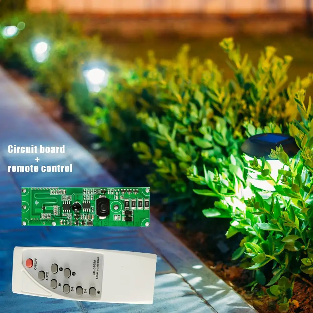 

Automatic Control Lamp Board Portable Solar Generator Charge Controller Multi-function Practical Creative Human Body Induction