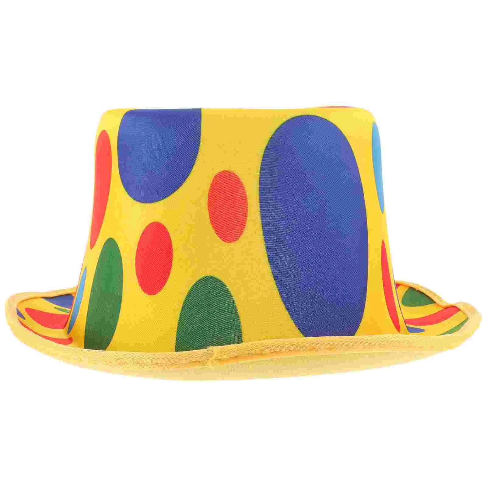 Clown Hat Cone Party Hats for Adults Prop Headband Kids Bonnet Costume Stage Performance