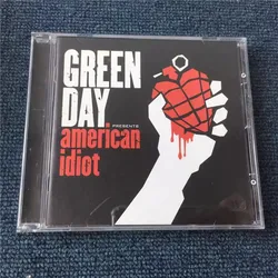 Punk Green Day Billie Joe Music CD Idiot Album Boulevard Of Broken Dreams Music Record Cosplay Walkman Car Soundtracks Box Prop