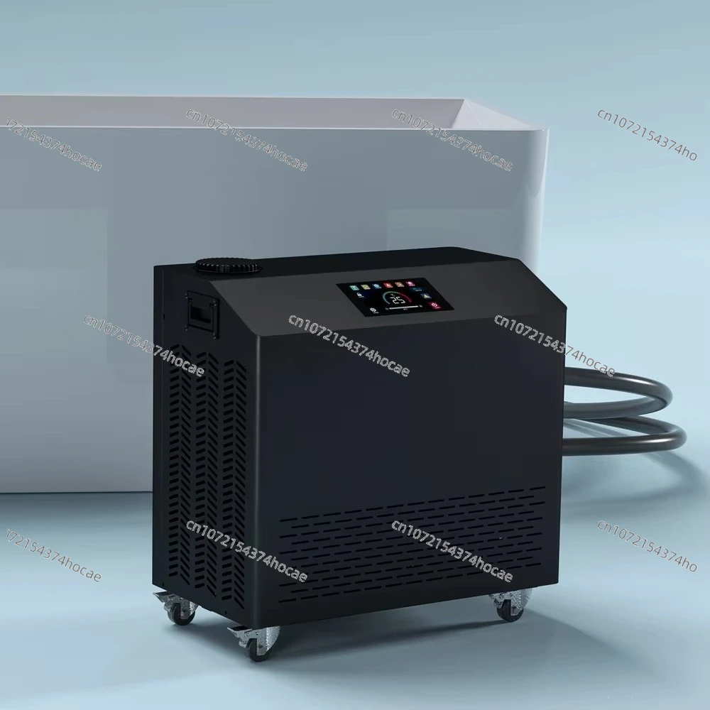 Wifi control 1HP ice bath cold plug chiller with UV and ozone for cold plug chiller
