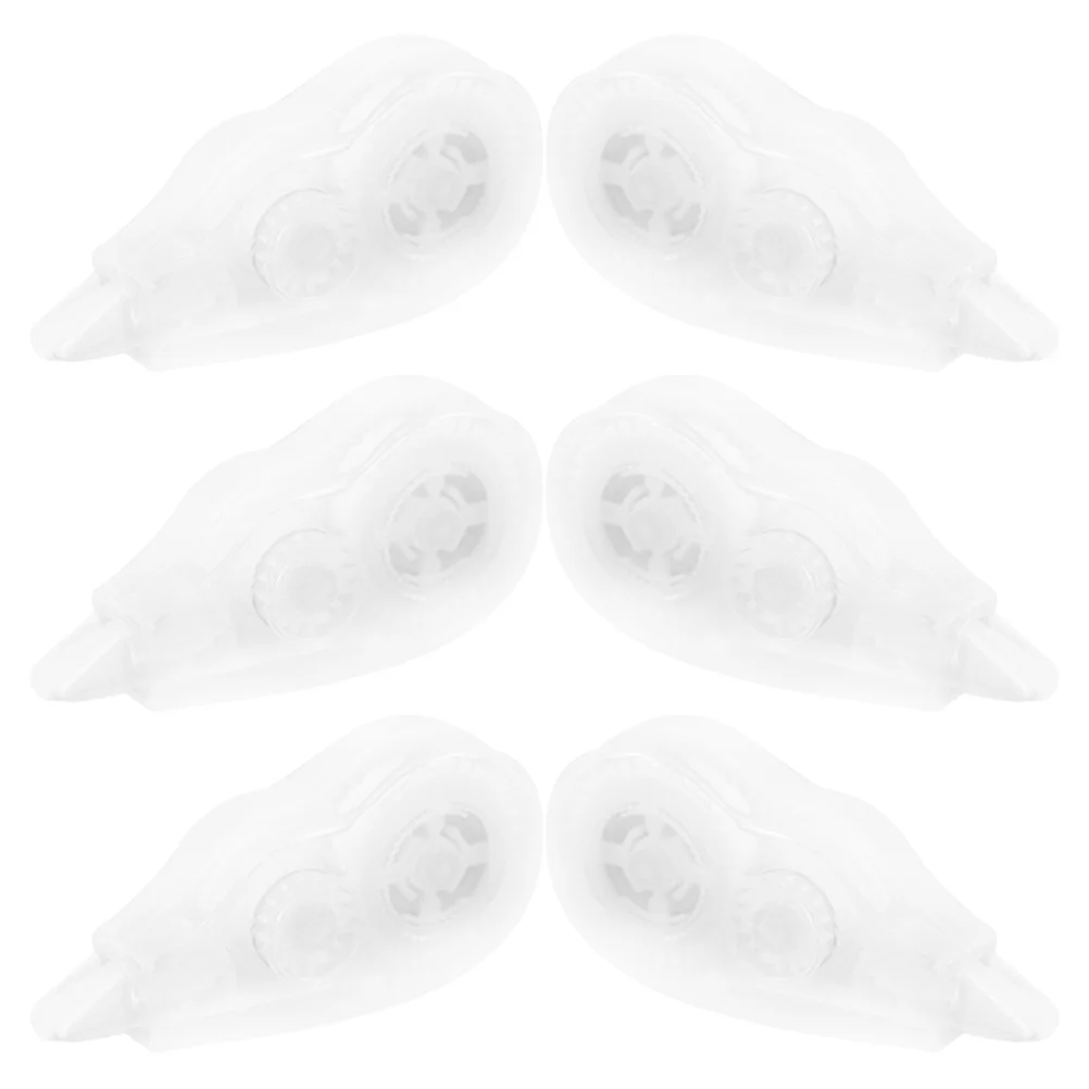

6Pcs Correction Tape Pen Instant Correction Roller Portable Ergonomic Design for Students Office School Journals