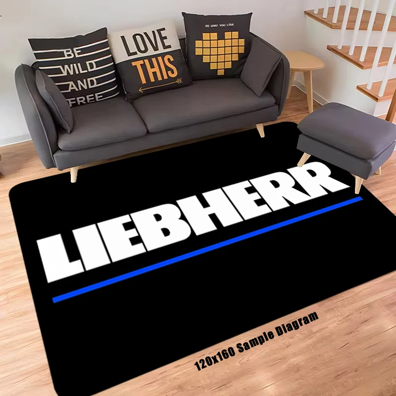 Floor Foot Rugs Liebherr Bedside Carpet Bath Rug Doormat Car Boot Mat Kitchen Hallway Non-slip Mats Living Room Home Decoration