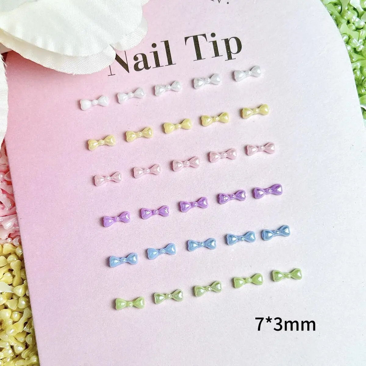 โบว์เรซิ่นขนาดเล็กน่ารัก 100 ชิ้น สีพื้น แต่งเล็บ สไตล์หวาน สำหรับตกแต่งเล็บ ทำเคสมือถือ และงานประดิษฐ์อื่นๆ