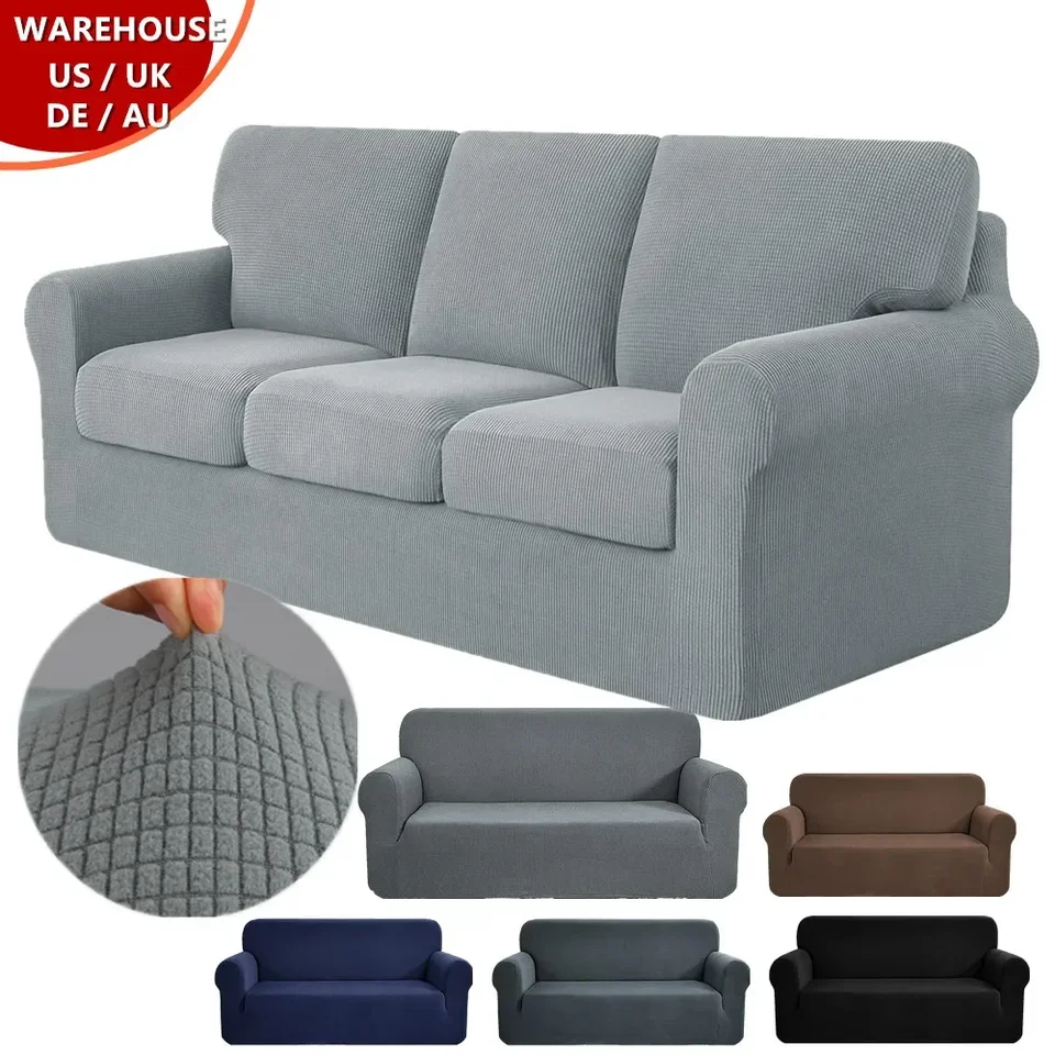 Stretch Jacquard Sofa Covers for Modern Living Rooms