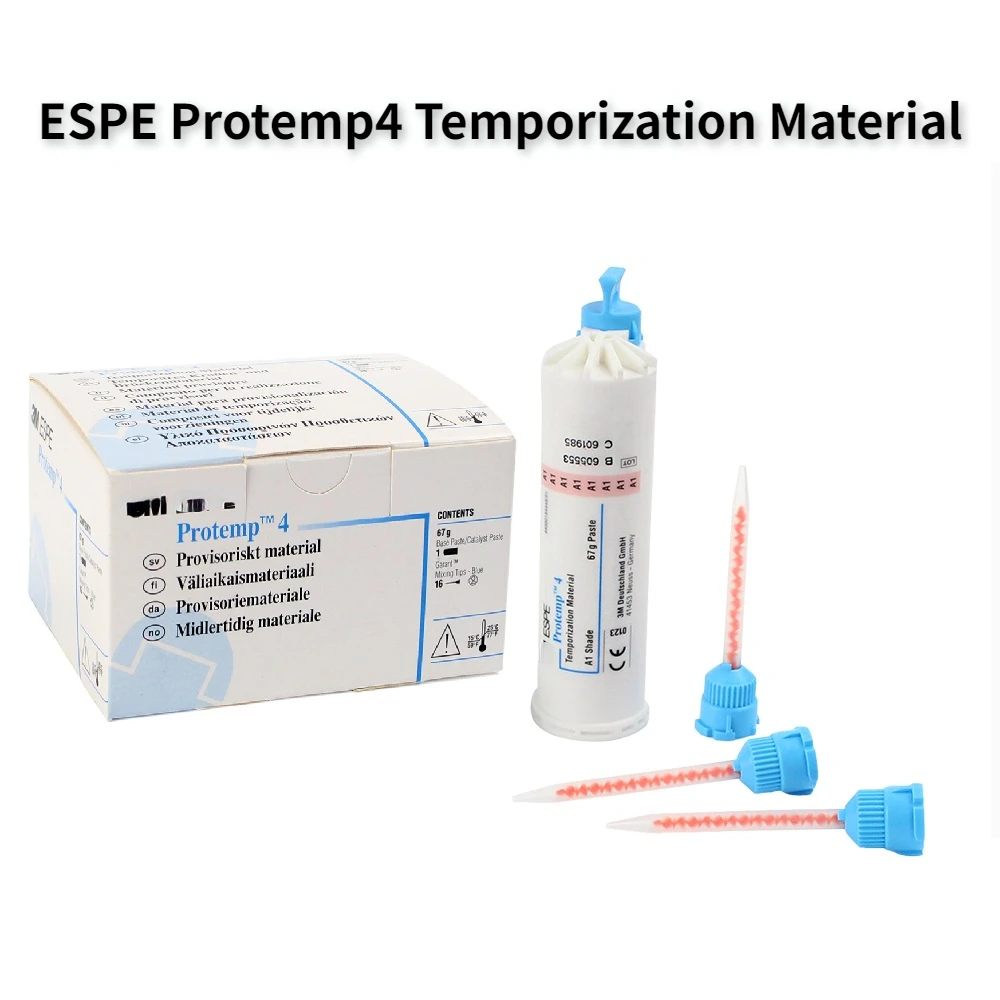 New Protemp4 A1 A2 Temporization Material Refill ESPE Protemp4 Temporization Materials for Crowns Bridges Material Veneers Used