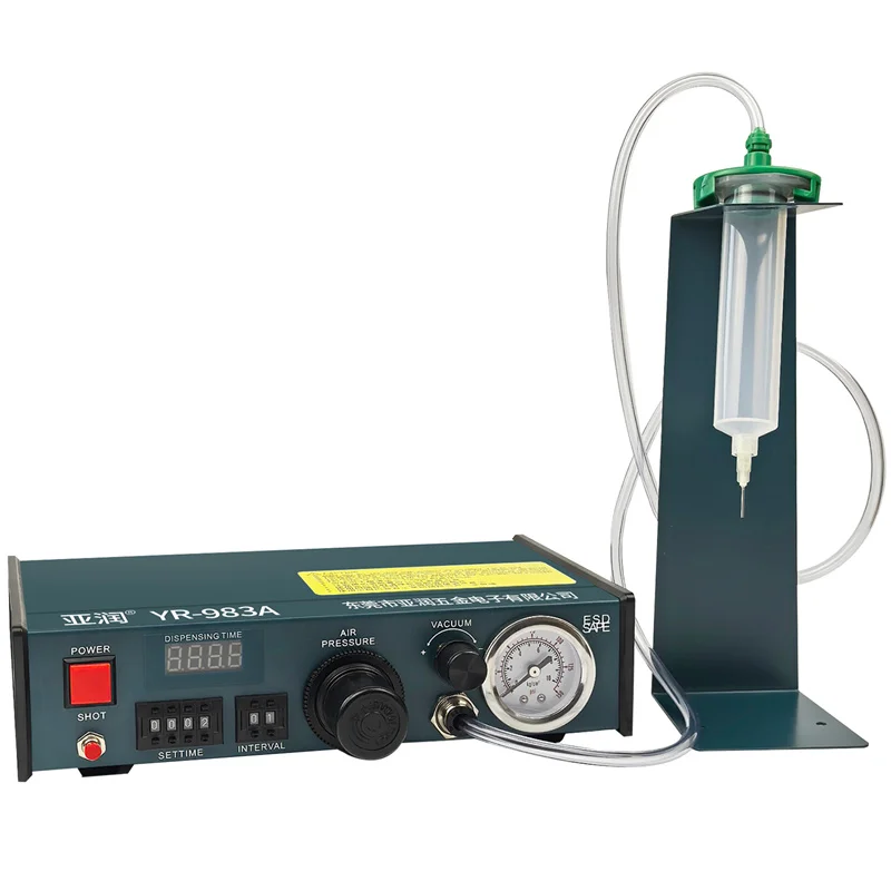 Yarun fully automatic dispensing machine high-precision UV glue silicone manual dispensing machine YR-982/983A