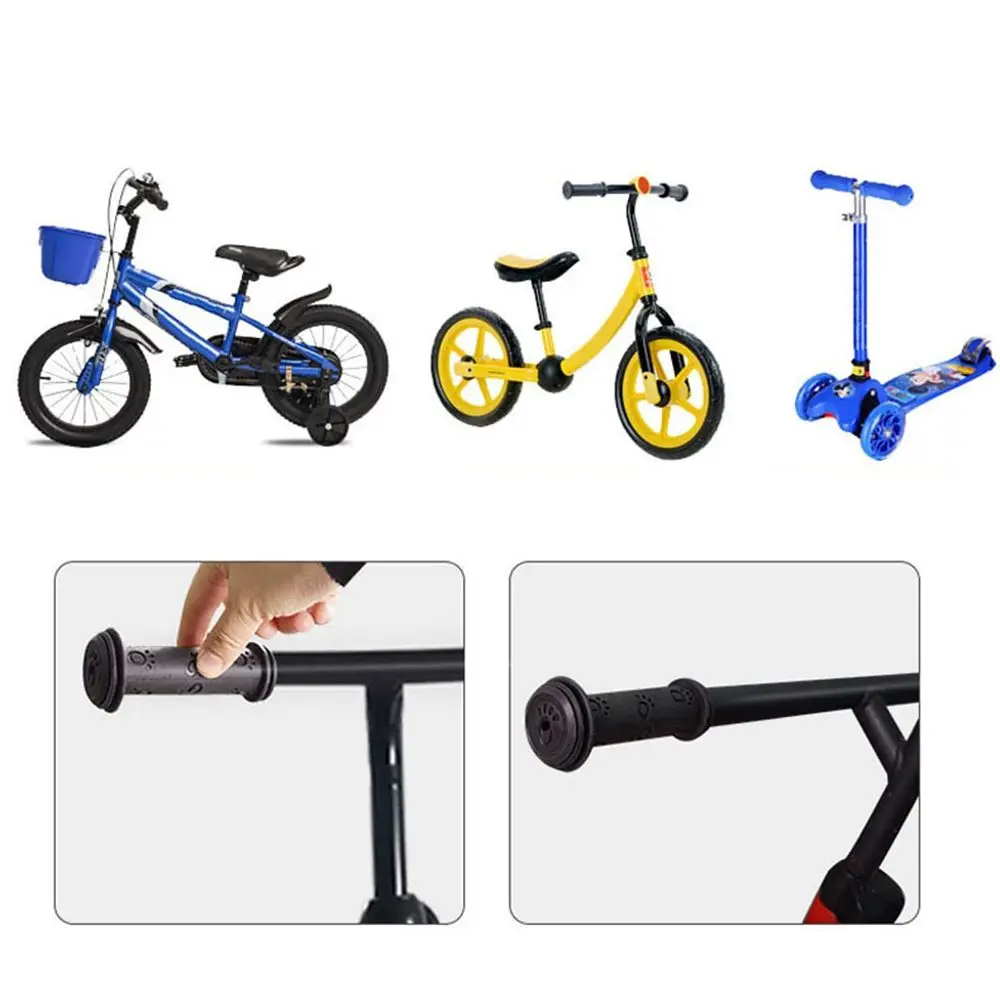 2.2cm Caliber Bicycle Tricycle Anti-skid Skateboard Scooter Accessories Handle Handlebar Grips Rubber Grip Children Bike Parts