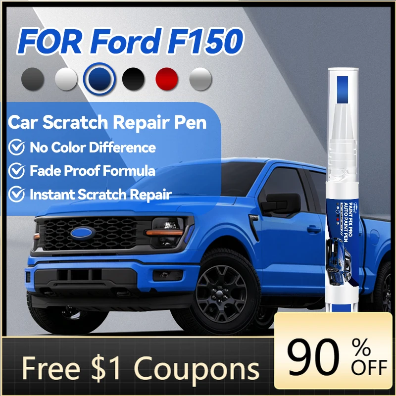 

Tool Car Accessories For Ford F150 2015-2025 T1 P703 Paint Repair Pen Touch Up Scratch Remover DIY Auto Accessories Black Whi