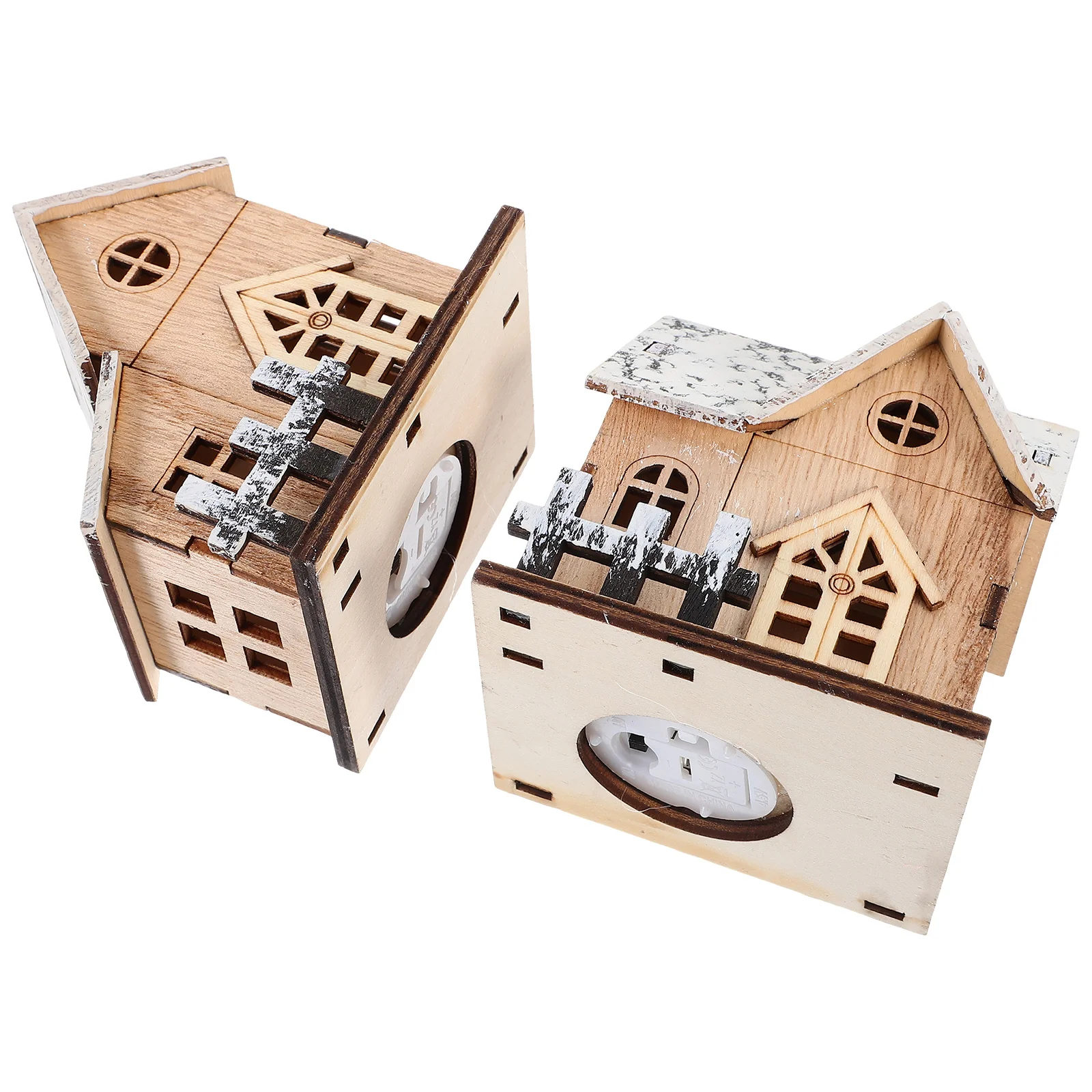 

2 Pcs Inflatables Christmas Trees Creative Xmas Decors Accessories Felt